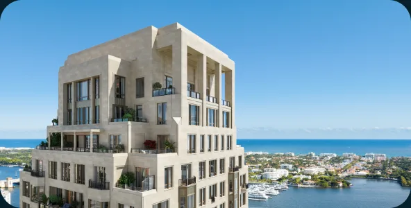 South Flagler House, luxury residential development in West Palm Beach, FL